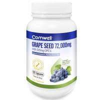 Comwell Grape Seed 72,000mg 120 Capsules